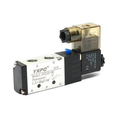 5 Way Pneumatic Solenoid Valve